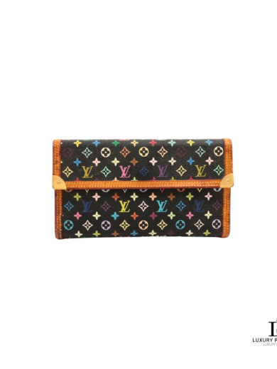 Louis Vuitton Multicolor Portefeuille International Long Wallet