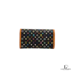 Louis Vuitton Monogram Multicolore Noir Portefeuille International long wallet, view 2