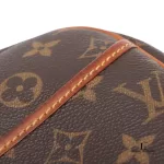 Louis Vuitton Monogram Trouville handbag with padlock and key, view 6