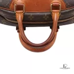Louis Vuitton Monogram Trouville handbag with padlock and key, view 4