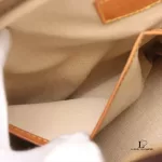 Louis Vuitton Monogram Trouville handbag with padlock and key, view 14