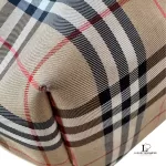 vintage Burberry beige Nova Check tote bag, view 7