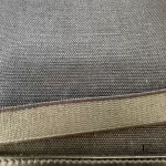 Balenciaga black canvas and leather backpack with tonal logo, view 23