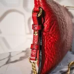Luxury Revamped - BURBERRY Peyton Signature Grain Check Embossed Leather Crossbody Bag – Handbags Icons – view 12 | authenticated pre-loved luxury
