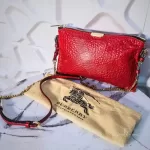Luxury Revamped - BURBERRY Peyton Signature Grain Check Embossed Leather Crossbody Bag – Handbags Icons – view 30 | authenticated pre-loved luxury