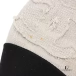 Chanel beige and black canvas Coco Mark CC logo espadrilles, size 37, view 9