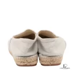Chanel beige and black canvas Coco Mark CC logo espadrilles, size 37, view 6