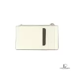 Guess Pristina cream quilted card holder, new with tag, view 2