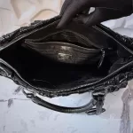 Luxury Revamped - PRADA Vernice Gaufre Patent Leather Satchel – Handbags Icons – view 26 | authenticated pre-loved luxury