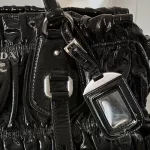 Luxury Revamped - PRADA Vernice Gaufre Patent Leather Satchel – Handbags Icons – view 15 | authenticated pre-loved luxury