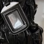 Luxury Revamped - PRADA Vernice Gaufre Patent Leather Satchel – Handbags Icons – view 17 | authenticated pre-loved luxury