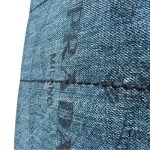 Prada Canapa blue denim canvas two-way tote bag, view 14