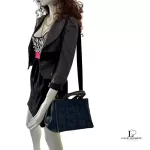 Prada Canapa blue denim canvas two-way tote bag, view 23