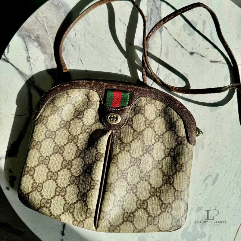 GUCCI GG Supreme Sherryline Vintage Crossbody bag