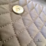 Bally brown quilted structured shoulder bag, view 22
