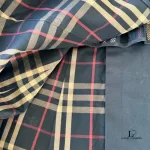 Burberry London Blue Label black cotton double-breasted trench coat, size 38, view 13