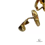Christian Dior CD interlocking gold-tone clip-on earrings, view 6