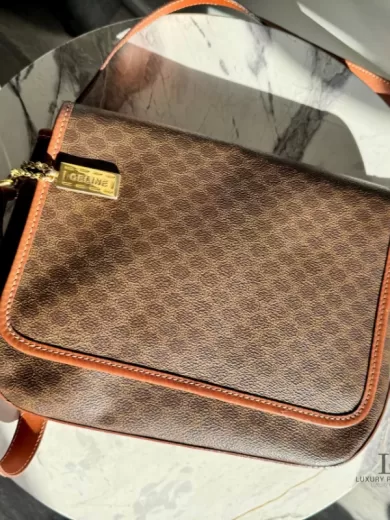 Celine Macadam Flap Crossbody Bag main1