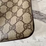 vintage Gucci GG Supreme Sherryline brown crossbody bag, view 6