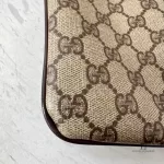 vintage Gucci GG Supreme Sherryline brown crossbody bag, view 5