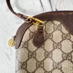 vintage Gucci GG Supreme Sherryline brown crossbody bag, view 10