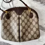 vintage Gucci GG Supreme Sherryline brown crossbody bag, view 15