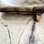 vintage Gucci GG Supreme Sherryline brown crossbody bag, view 13