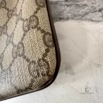 vintage Gucci GG Supreme Sherryline brown crossbody bag, view 4