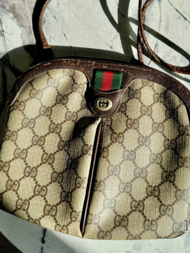 GUCCI GG Supreme Sherryline Vintage Crossbody bag Main 1