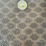 vintage Celine Macadam brown canvas flap crossbody bag, view 22
