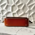 vintage Celine Macadam brown canvas flap crossbody bag, view 7