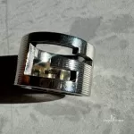 Gucci Cutout G band ring in 925 sterling silver, US size 5, view 2