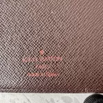 Louis Vuitton Damier Ebene agenda cover bifold wallet, view 12