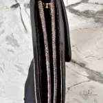Louis Vuitton Monogram Idylle Sarah long wallet in Fusain charcoal, view 10