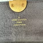 Louis Vuitton Monogram Idylle Sarah long wallet in Fusain charcoal, view 15