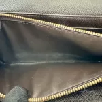 Louis Vuitton Monogram Idylle Sarah long wallet in Fusain charcoal, view 21