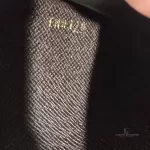 Louis Vuitton Monogram Idylle Sarah long wallet in Fusain charcoal, view 24