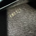 Louis Vuitton Monogram Idylle Sarah long wallet in Fusain charcoal, view 23