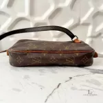 vintage Louis Vuitton Monogram Marly Bandoulière crossbody bag, view 9