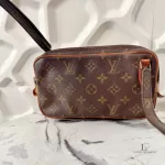 vintage Louis Vuitton Monogram Marly Bandoulière crossbody bag, view 6
