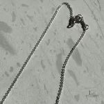 Tiffany & Co. Elsa Peretti Double Loop 925 silver necklace, view 9
