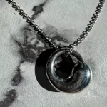 Tiffany & Co. Elsa Peretti Eternal Circle 925 silver necklace, view 11