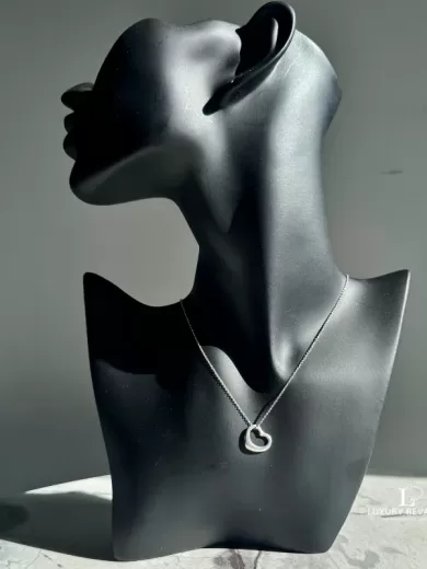 TIFFANY & CO Elsa Peretti Open Heart Necklace