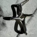 Tiffany & Co. open cross 925 silver necklace, view 4