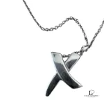 Tiffany & Co. Paloma Picasso Graffiti X 925 silver necklace, view 5