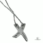 Tiffany & Co. Paloma Picasso Graffiti X 925 silver necklace, view 16