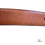 vintage Burberrys of London Nova Check and brown leather belt, view 16