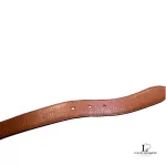 vintage Burberrys of London Nova Check and brown leather belt, view 14