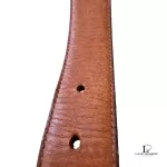 vintage Burberrys of London Nova Check and brown leather belt, view 15