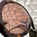 Bvlgari oversized tortoiseshell sunglasses, view 7